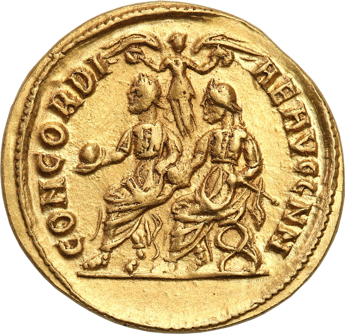Cesarstwo Rzymskie, Antioch. Diocletian 284-305 AV Aureus - RZADKOŚĆ